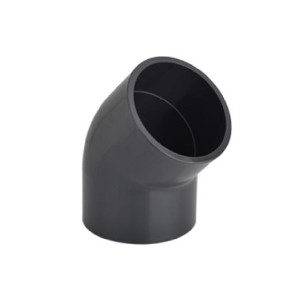PVC отвод 45